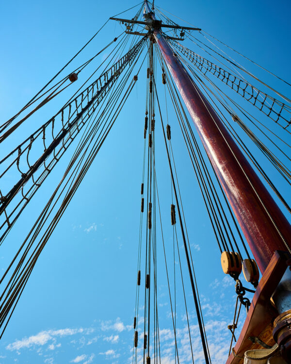 Mast of the Bluenose II