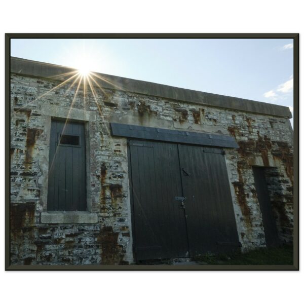 York Redoubt Historical Site (2) Premium Semi-Glossy Paper Metal Framed Poster