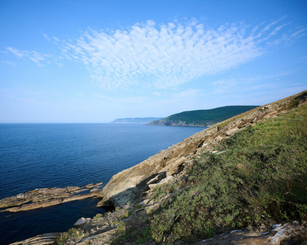 Ocean View with Clouds