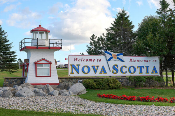Welcome to Nova Scotia Sign