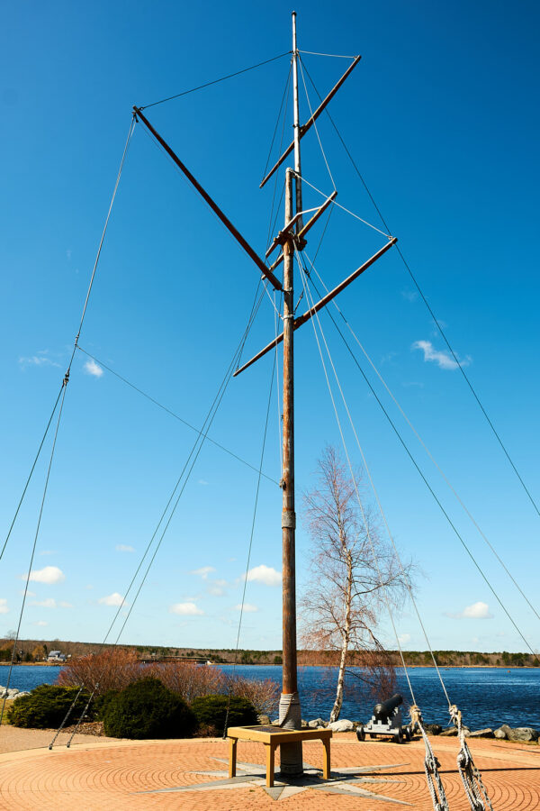 Mast at Privateer Park, Liverpool