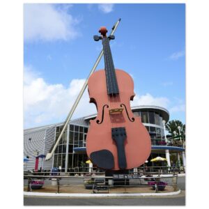 Sydney's Famous Big Fiddle Aluminum Print 16" x 20"