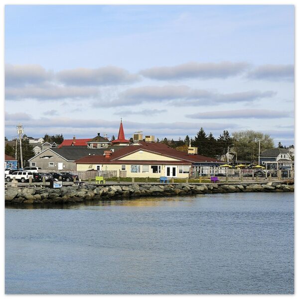 Fisherman’s Cove (Right) Aluminum Print 12" x 12"