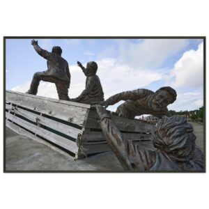 Sydney Merchant Mariners Memorial Premium Semi-Glossy Paper Metal Framed Poster 24" x 36"