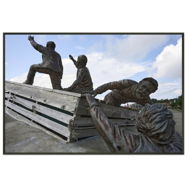 Sydney Merchant Mariners Memorial Premium Semi-Glossy Paper Metal Framed Poster 24" x 36"