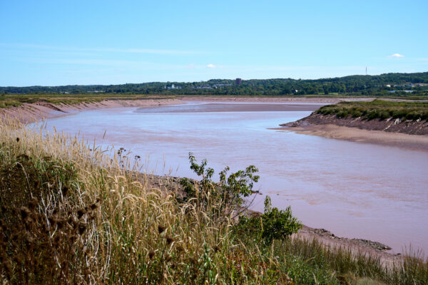 Tidal Bore Off the Minas Basin