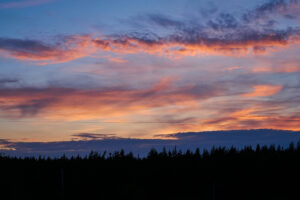 Sunset Near River Bourgeois