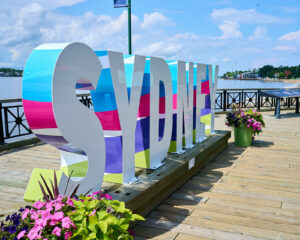 Sydney Waterfront Sign