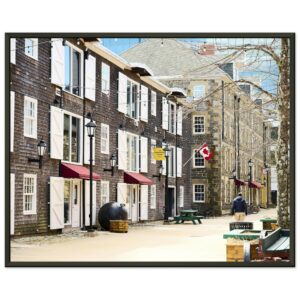 Halifax Waterfront (2) Premium Semi-Glossy Paper Metal Framed Poster 16" x 20"