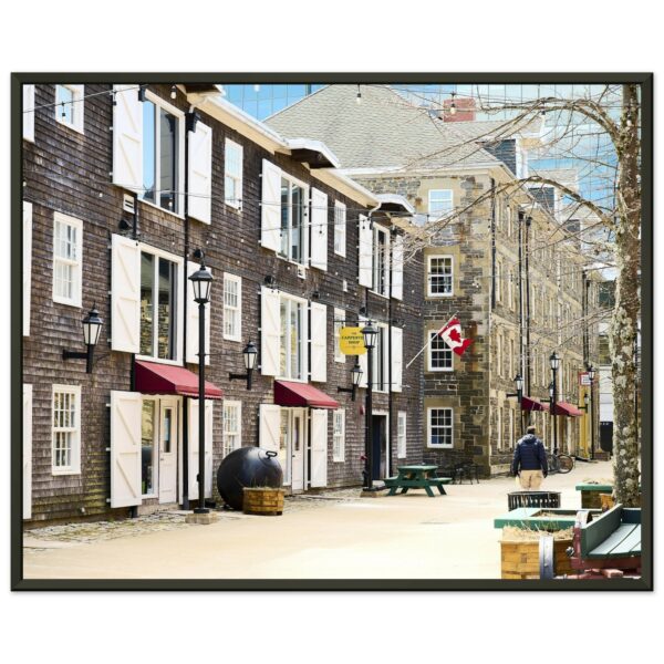 Halifax Waterfront (2) Premium Semi-Glossy Paper Metal Framed Poster 16" x 20"