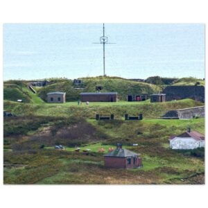 Georges Island National Historic Site Aluminum Print 16" x 20"