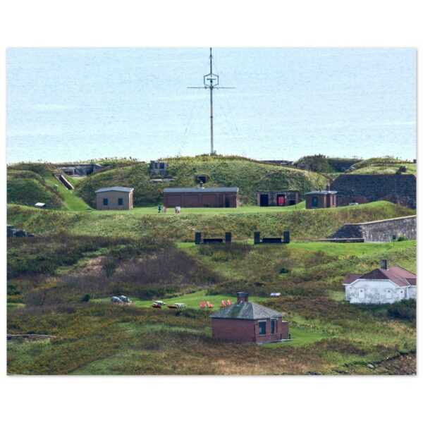 Georges Island National Historic Site Aluminum Print 16" x 20"