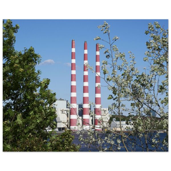 Tufts Cove Generating Plant (2) Premium Semi-Glossy Paper Poster 8" x 10"