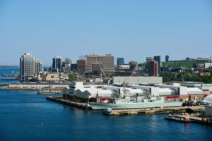 Halifax Harbour with HMCS St. John's